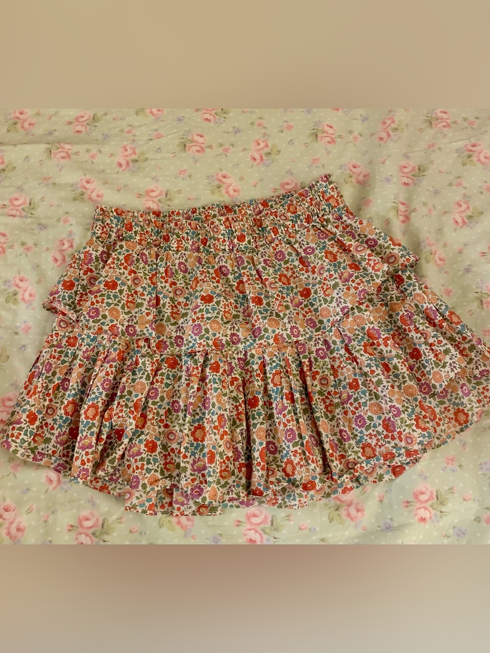 Loveshack Fancy  skirt made with Liberty material sz Medium